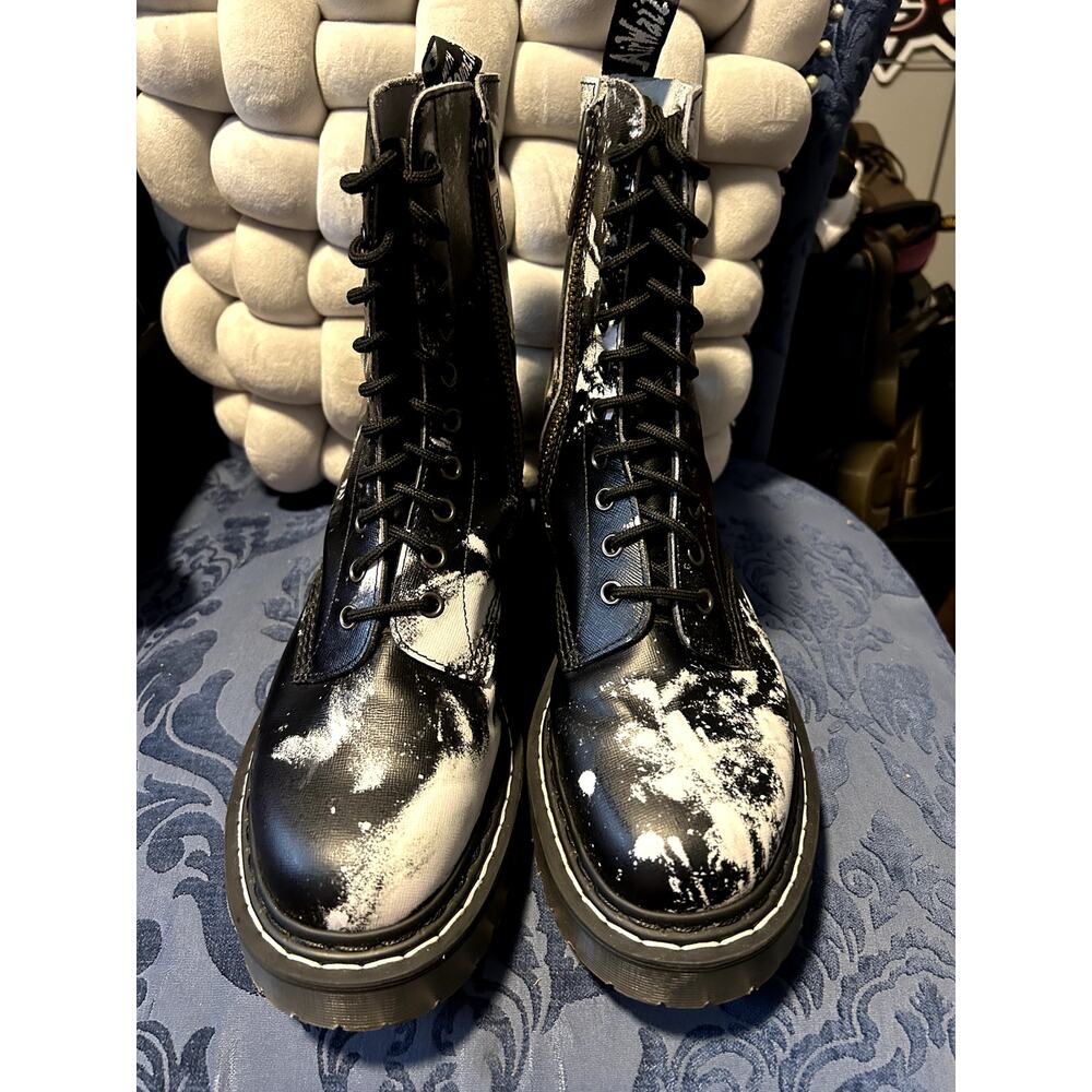 Dr Martens 1490 NIN Nine Inch Nails size 9/EU 41 - Picture 3 of 9
